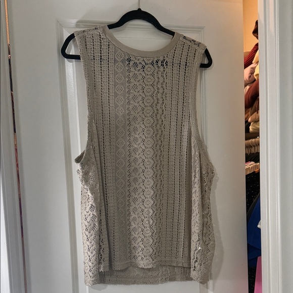 Lace Sleeveless Top - Picture 1 of 1